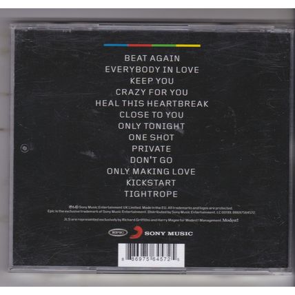 JLS : JLS. (2009) CD Album