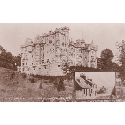 ED 137 SKIBO POSTCARD.