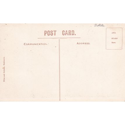 ED 148 TILFORD BRIDGE AND POST OFFICE . PRINTED POSTCARD