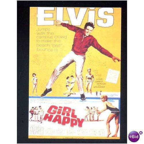 Cinema 110-061 ELVIS PRESLEY Girl Happy Postcard by Classico