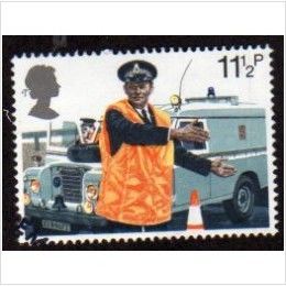 Great Britain 1979 Metropolitan Police 11½p Directing Traffic Used SG 1101 Stamp