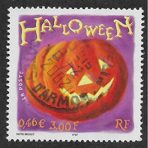 FRA 2001 3F 'HALLOWEEN' FINE USED (EBID55-921)