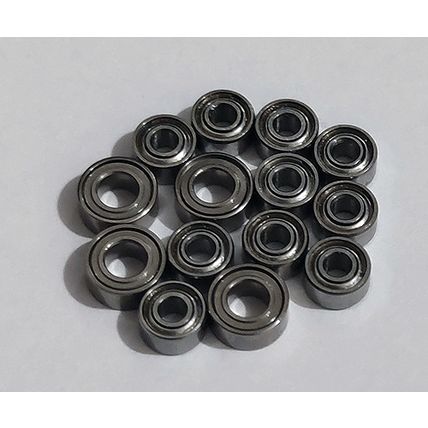 (14pcs) TEAM LOSI MICRO SCT / MICRO RALLY Metal Sealed Ball Bearing Set