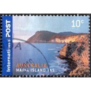 Australia 2007 $0-10c Value. Mara Island Tasmania. Fine Used'