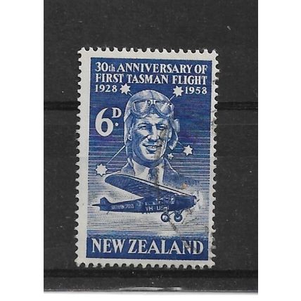 NewZealand.30th Anniversary of First Air Crossing of Tasman Sea stamp.FU.July22