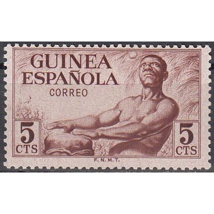 Guinea Española 1952 Michel 276 Neuf ** Cote (2002) 0.30 Euro Indigène