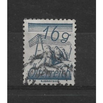 Austria.SG578 16g Plains (Blue).Fine Used.Aug22