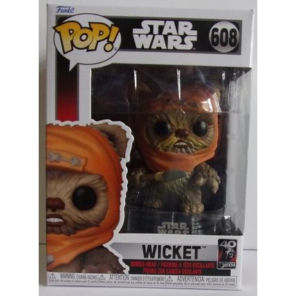 Funko / Pop ' STAR WARS ' 40th ROTJ WICKETT