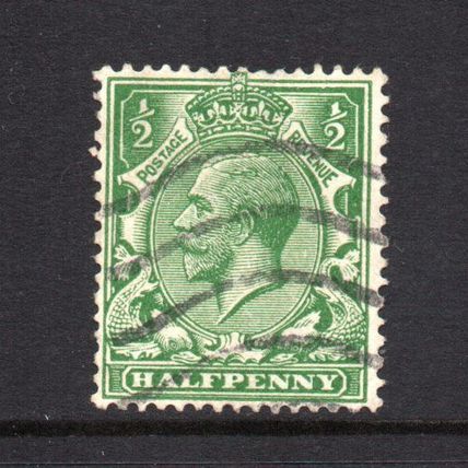 George V - 1912-24 - ½d Green (sg351) Used #1