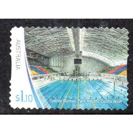 AUSTRALIA: 2020, $1.10 ARENA'S & STADIUMS, SYDNEY, USED S/A STAMP. 526/555
