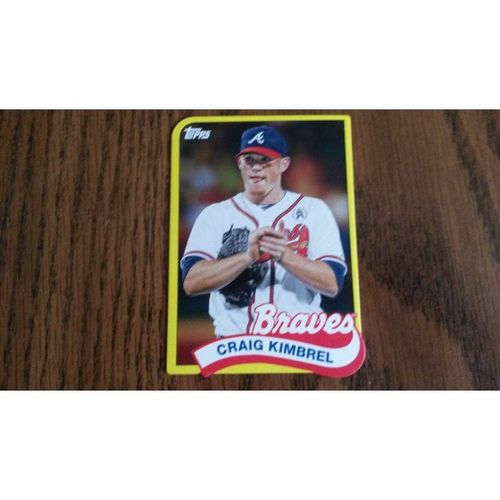 2014 Topps 89 Topps Die Cut Mini Card # TM-087 Craig Kimbrel Mint (9) Braves
