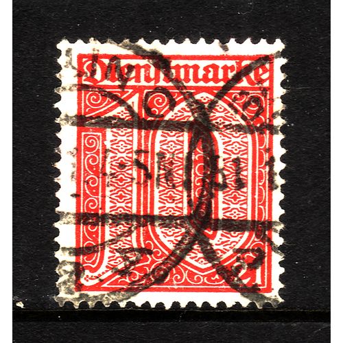 GERMANY 1920 OFFICIAL 10pf CARMINE SG O 118 FINE USED
