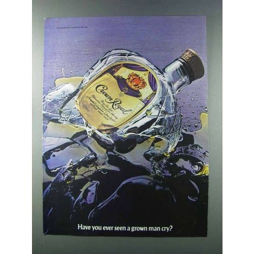 1981 Seagram's Crown Royal Whisky Ad