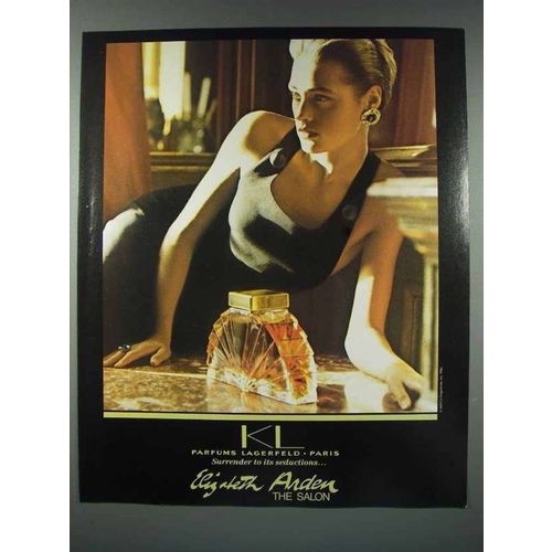 1986 KL Lagerfeld Perfume Ad