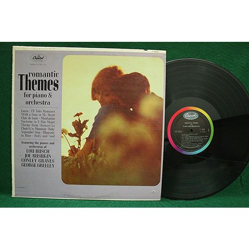 Busch/Bushkin/Graves/Greeley - Romantic Themes For Piano & Orch. - T 1833 - EX-