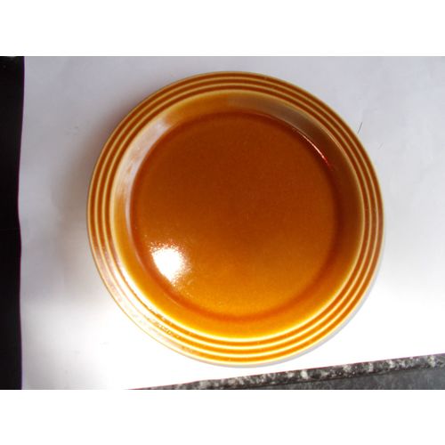 PLATE /HORNSEA SAFFRON TEA PLATE, (03/02)