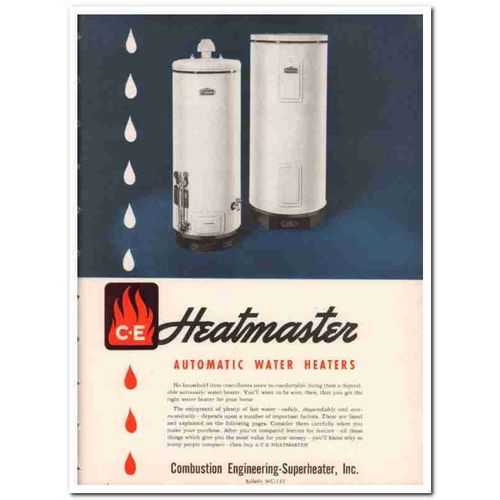 Combustion Engineering-Superheater Inc 1951 Vintage Catalog Heatmaster