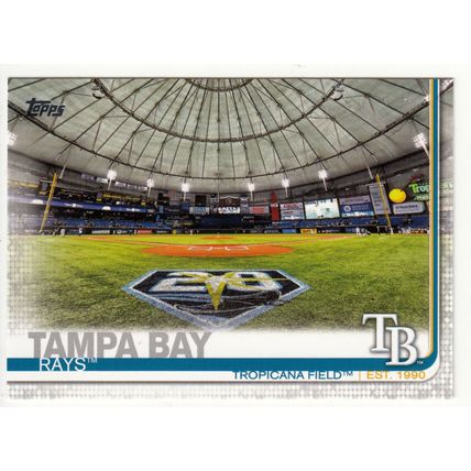 2019 Topps Tampa Bay Rays team set with updates 29 cards