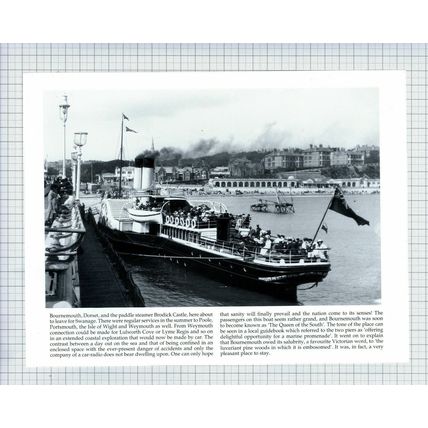 (5686) Paddle Steamer BRODICK CASTLE Bournemouth Dorset - Cutting