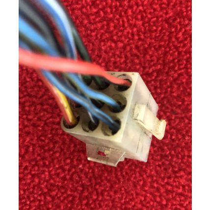 Early Porsche 944 Euro Plug Connector 9 Pole Female 2 Male Wire Harness Pigtail