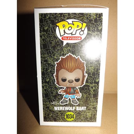 The Simpsons WEREWOLF BART (Treehouse Of Horror) 2020 NYCC Excl. Pop #1034