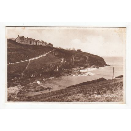 View of Port Gavern or Gaverne Cornwall Postcard 78833