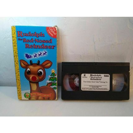 Rudolph the Red-Nosed Reindeer (VHS, 1999) - Christmas Holiday Tape - Very Nice!
