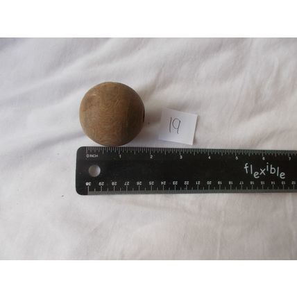 DOOR KNOBS WOODEN X 1 (09/01) # #