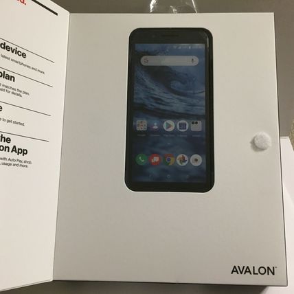 NEW Verizon Prepaid Alcatel AVALON U50 (16GB) - Black