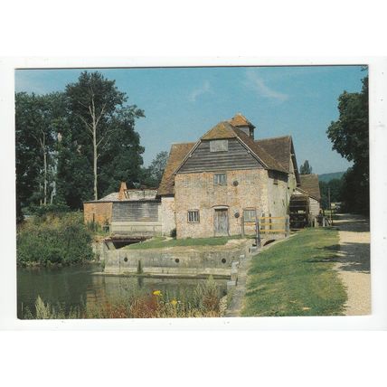 Mapledurham Watermill Postcard Oxfordshire