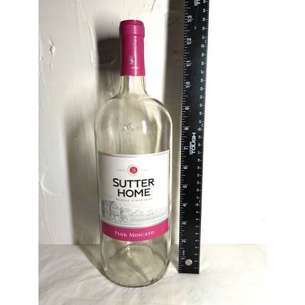 Sutter Home Family Vineyards Wine Bottle Pink Moscato California - Fast Ship!