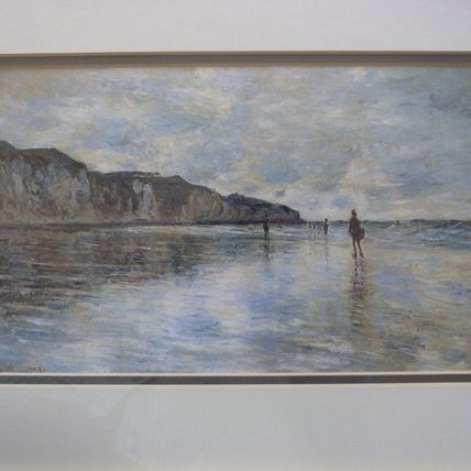 ART PRINT Claude MONET Low Tide at Pourville 1882 France impressionist painting
