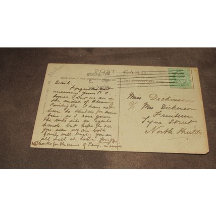 1908 fr Postcard - Bellister Castle Nr Haltwhistle - Northumberland