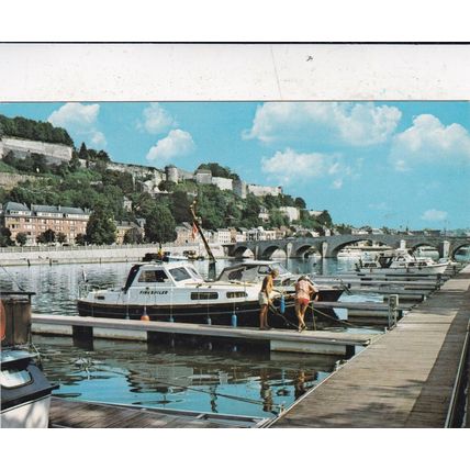 Namur Jambes Belgium Postcard used creased