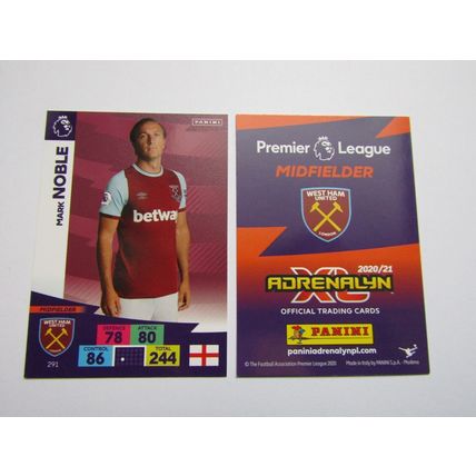 Panini Adrenalyn XL Premier League 2020/21 Numbers 172-369 Cards Choice (ef10)