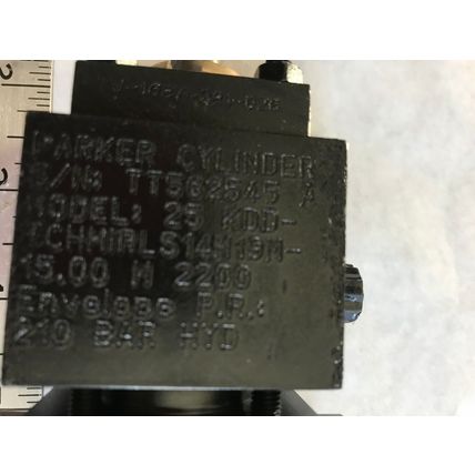 NEW PARKER 25 KDD TCHMIRL S14M19M 15.00 M 2200 HYDRAULIC CYLINDER 210bar,EF
