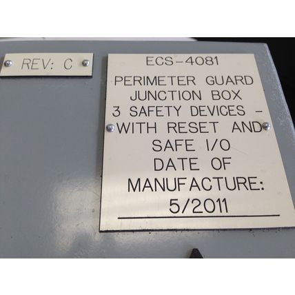 NEW TDM ECS-4081 PERIMETER GUARD JUNCTION BOX WITH RESET & SAFE I/O,FB
