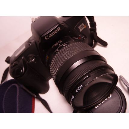 Canon EOS Rebel G SLR 35mm Film Camera w/ EF Zoom 35-80mm 1:4-5.6 lll Lens, (2)*