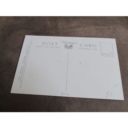 Valentines Postcard - Lulworth Cove, Dorset - Artist E.W.H / E1113