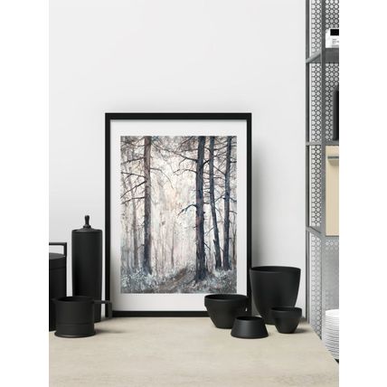 Forest Watercolor Painting Original