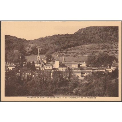 Chartreuse de la Valbonne, Environs de Pont-Saint-Esprit, c.1920s - Perret CPA
