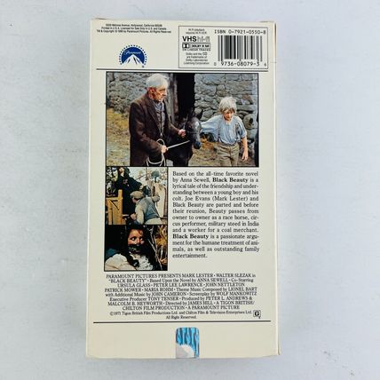 Black Beauty VHS Video Tape Mark Lester, Walter Slezak
