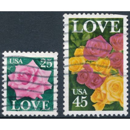 Love, Roses - USA 1988 - F H - Sc 2378/9