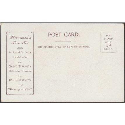 Horniman's Pure Tea - Buckingham Palace, London, c.1905 - Frankel Postcard