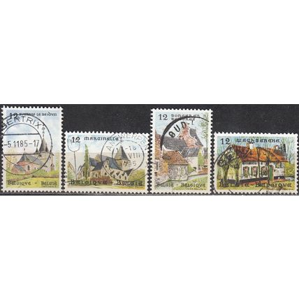 Belgique 1985 Michel 2231 - 2234 O Cote (2008) 1.20 € Tourisme Cachet rond