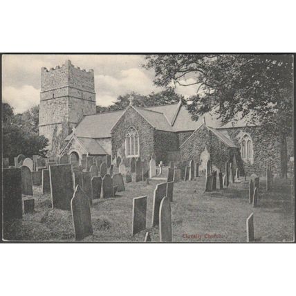 Clovelly Church, Devon, c.1905-10 - Smale Postcard