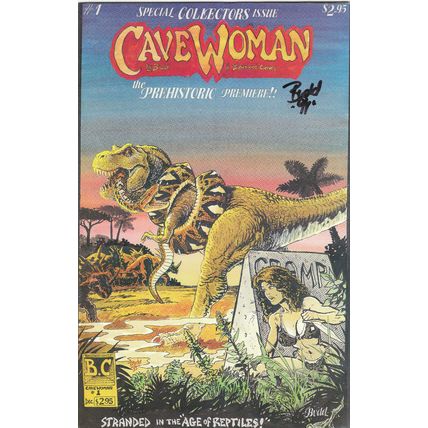 CAVEWOMAN # 1, Basement Comics ['94],1st.US,1st. print. SCARCE .. Low Print run.