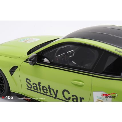 BMW M4 SAFETY CAR 2022 DAYTONA 24 HRS (RESIN) - TOPSPEED TS0405 1/18