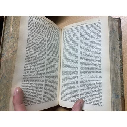 RARE* JAN-JUNE 1839 "BLACKWOOD'S EDINBURGH MAGAZINE" VOL 45 ANTIQUE BOOK (P6)