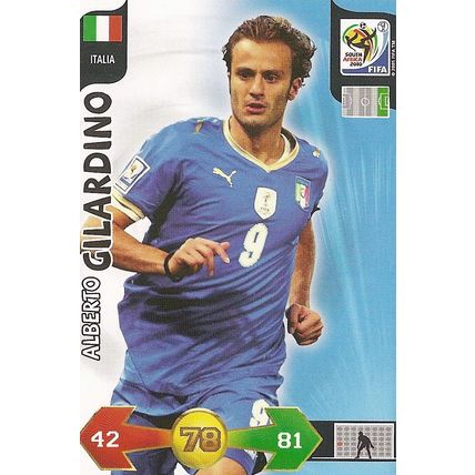 Panini's Adrenalyn XL FIFA World Cup 2010: Italia, Forward - Gilardino